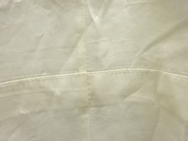  アンティーク　透かし織草花模様夏用長襦袢